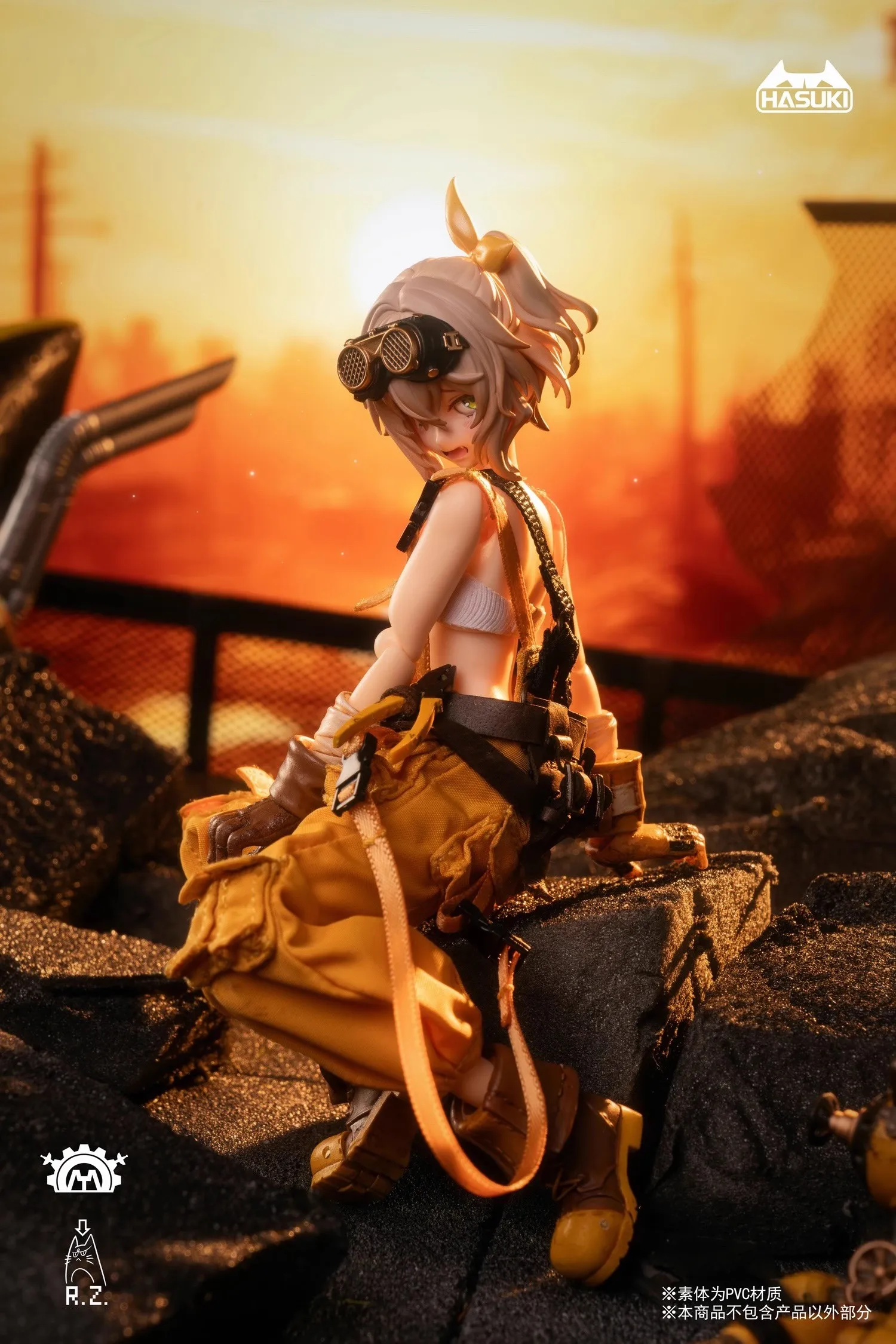 HASUKI PA007 Mechanist IFiona im Maßstab 1:12, süßes Anime-Mädchen, komplettes Set, Modell 15,2 cm, Actionfigur für Fans, Sammlung, Spielzeug, Geschenke