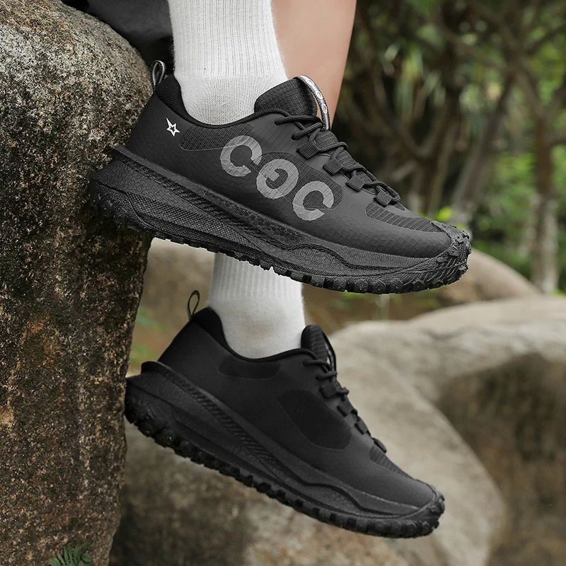 Hiking Shoes Men Anti-slip Outdoor Sports Running Shoes Male Mountain Climbing Soft Breathable Casual Sneakers Man Walking Shoe
