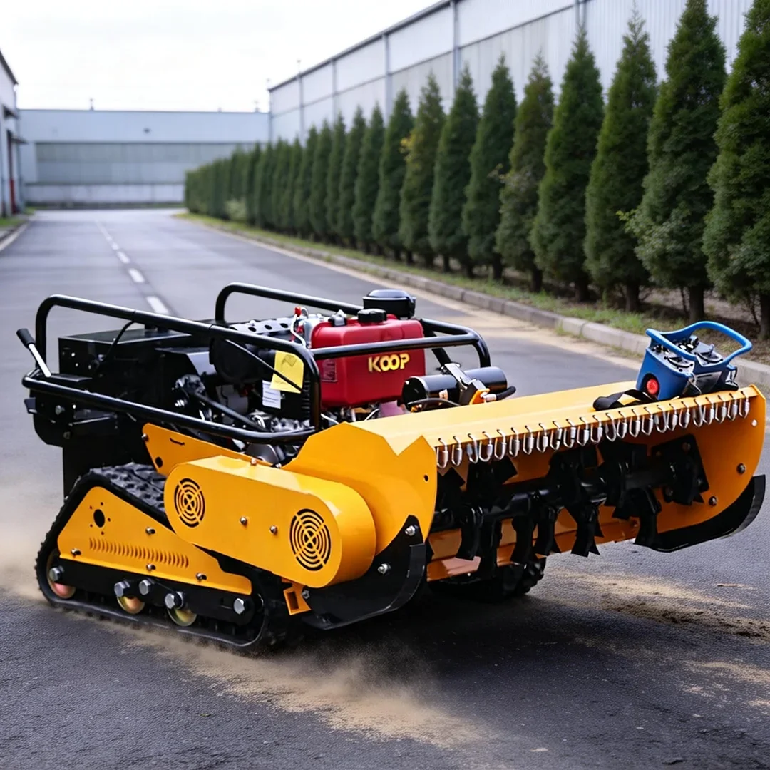 Customized Hot Selling Flail Lawn Mower - 800-1000mm Cutting Width 55° Gradeability High Efficiency For Lawn Garden Multi-scene