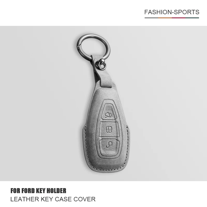 

Fashion Car Smart Key Case Cover Shell Fob For Ford Focus 3 4 ST Mondeo MK3 MK4 Fiesta Fusion Kuga Ecosport Keychain Accessories