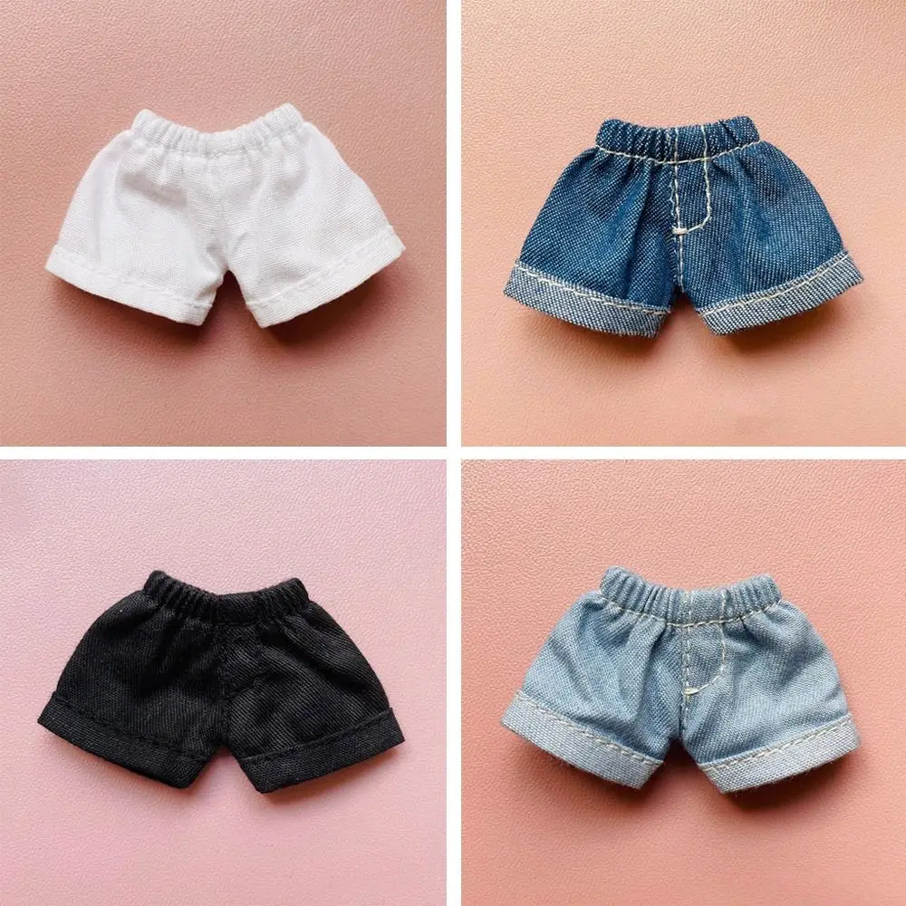 

Handmade Doll Shorts For 1/11 OB11 Doll Jeans Shorts Outfits Doll Clothes For 1/12 BJD Dolls Casual Wear Doll Accessories
