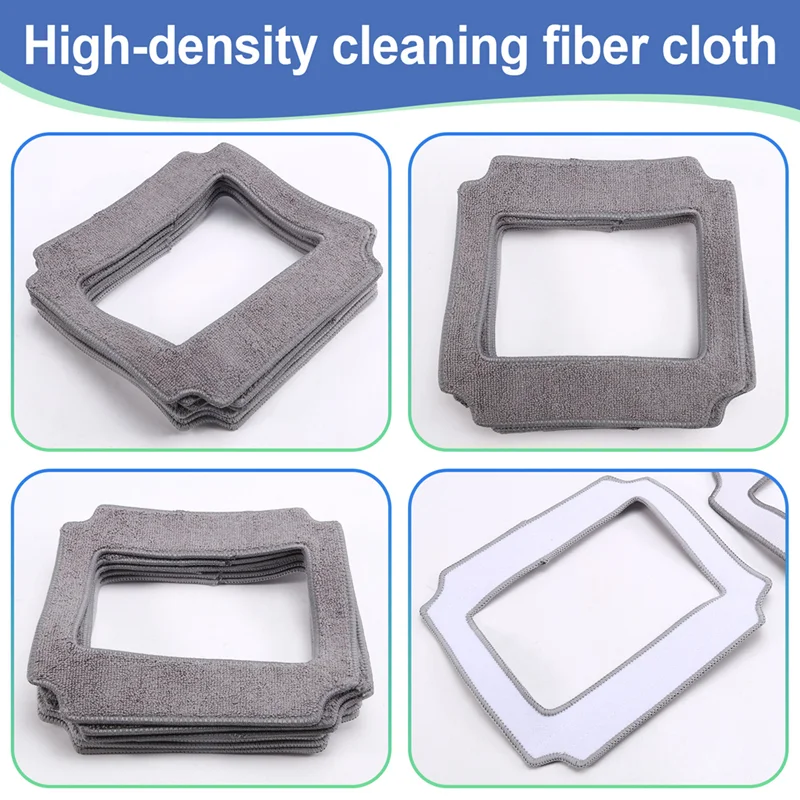 

A24F-6PCS робот для мытья окон, тряпка для швабры, тряпка для чистки полотенца, пылезащитная ткань для чистки LIECTROUX YW209