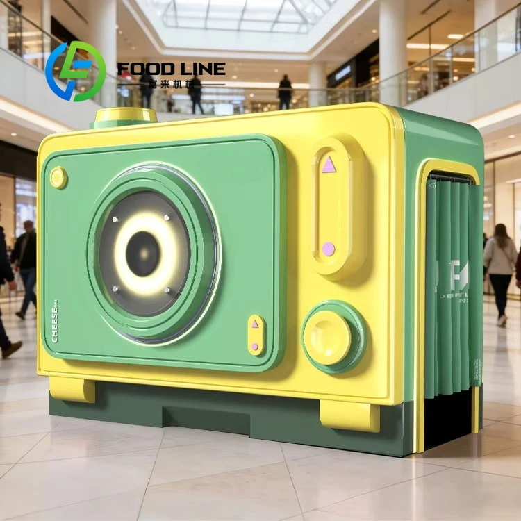 New Camera-Style LED Photo Booth Enclosure Camera-Themed Photo Booth Enclosure Wedding & Party Specialty customize