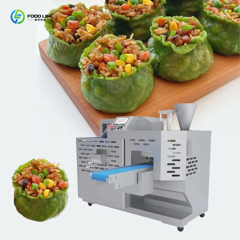 Customized Commercial Electric Automatic Filling Wrapping Machine Suitable For Dumpling Spring Roll And Samosa Processing