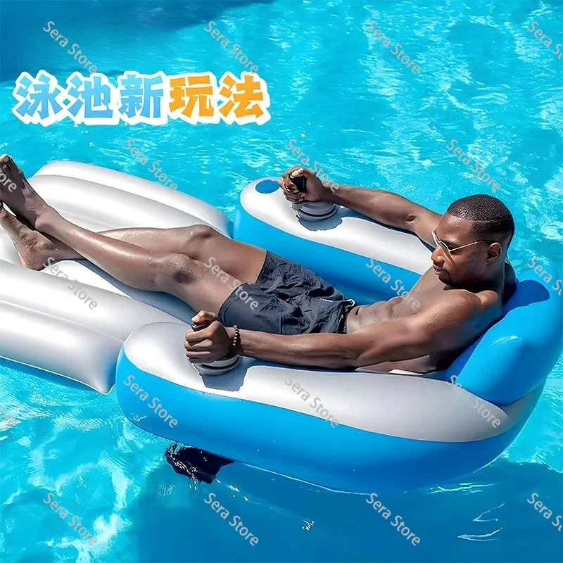 Lake Toy Adults Or Lightweight Durable Motorized Inflatable Lounger Hammock Raft Pool