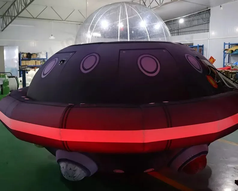 Giant Inflatable UFO with Led Inflatable Flying Saucer UFO Spaceship For Event