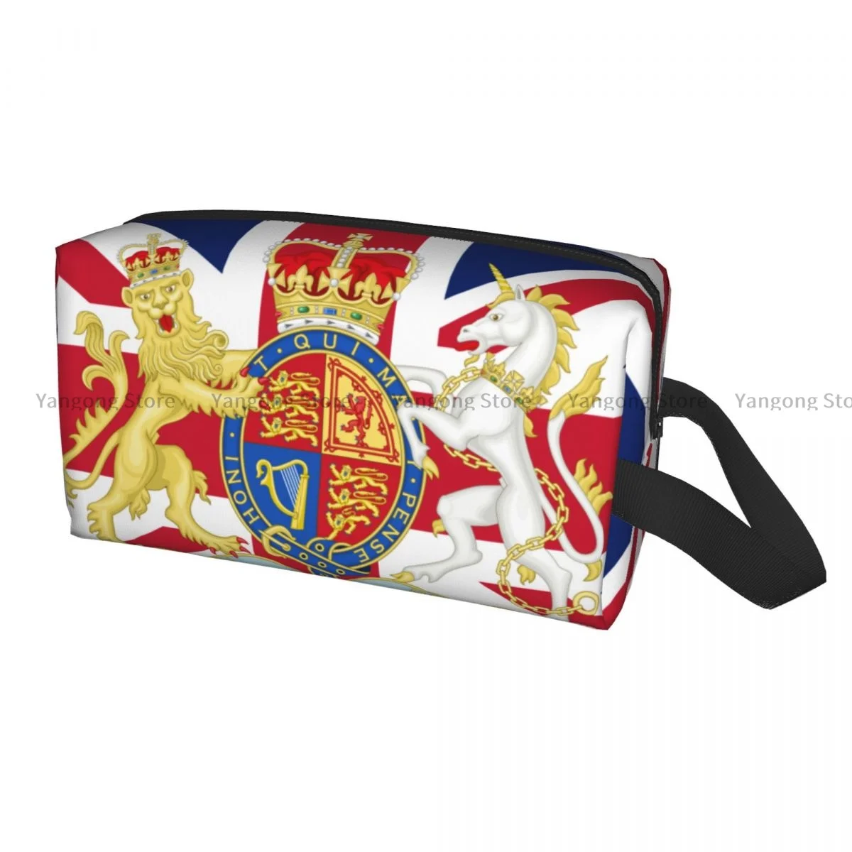 Toiletry Bag Portable Cosmetic Storage Bag Queen Elizabeth Platinum Jubilee Souvenirs British Flag Large Capacity Travel Bag