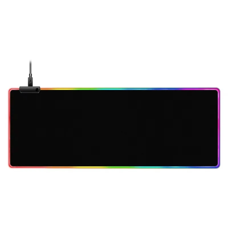 Large  Pad Mat Led Extended Rubber Mousepad Non-Slip Computer Keyboard Mouse Pad XXL RGB Gaming Mouse Pad