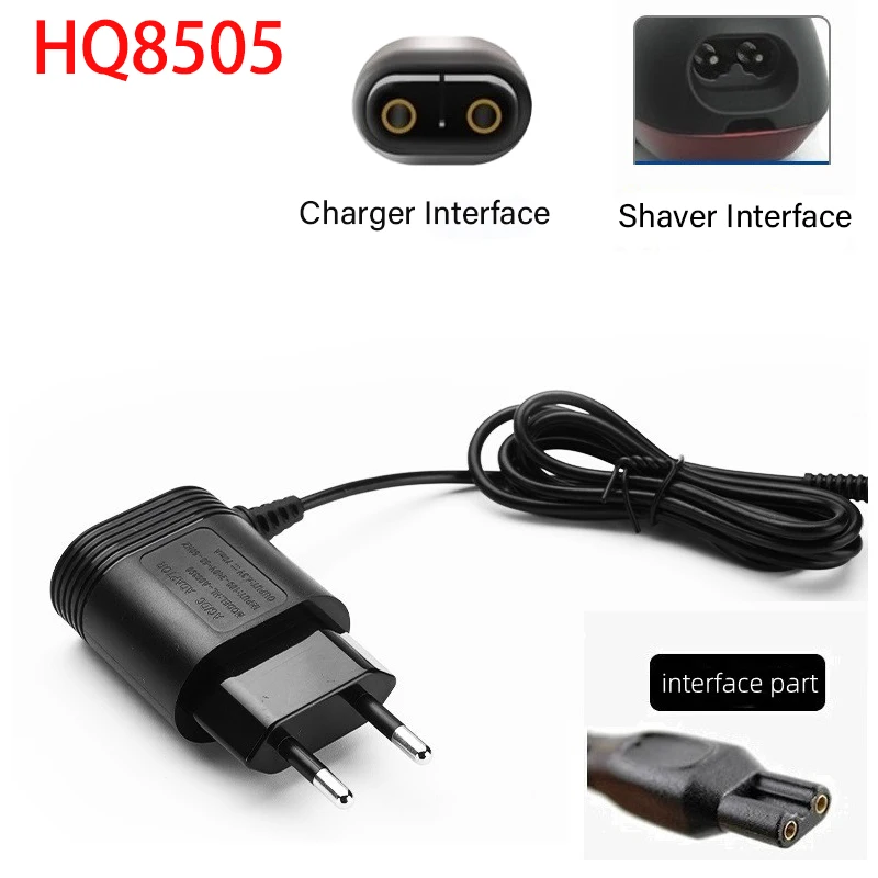 For PHILIPS Razors HQ8505 7000 5000 3000 9000 2000 2300 Mg7750 Mg7790 8500X Series Razor Charging Cable 15V 5.4W Power Adapter