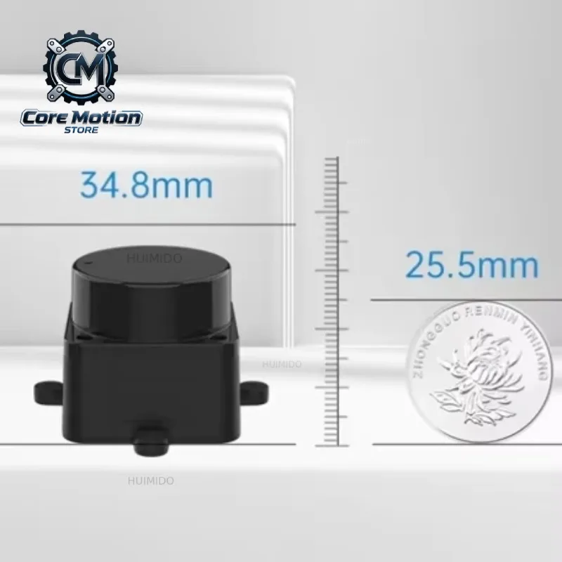 For D800/D500 Lidar Kit Support ROS1 And ROS2 ROS SLAM Navigation Scanning Laser Radar Sensor  STL-27L 25M DTOF