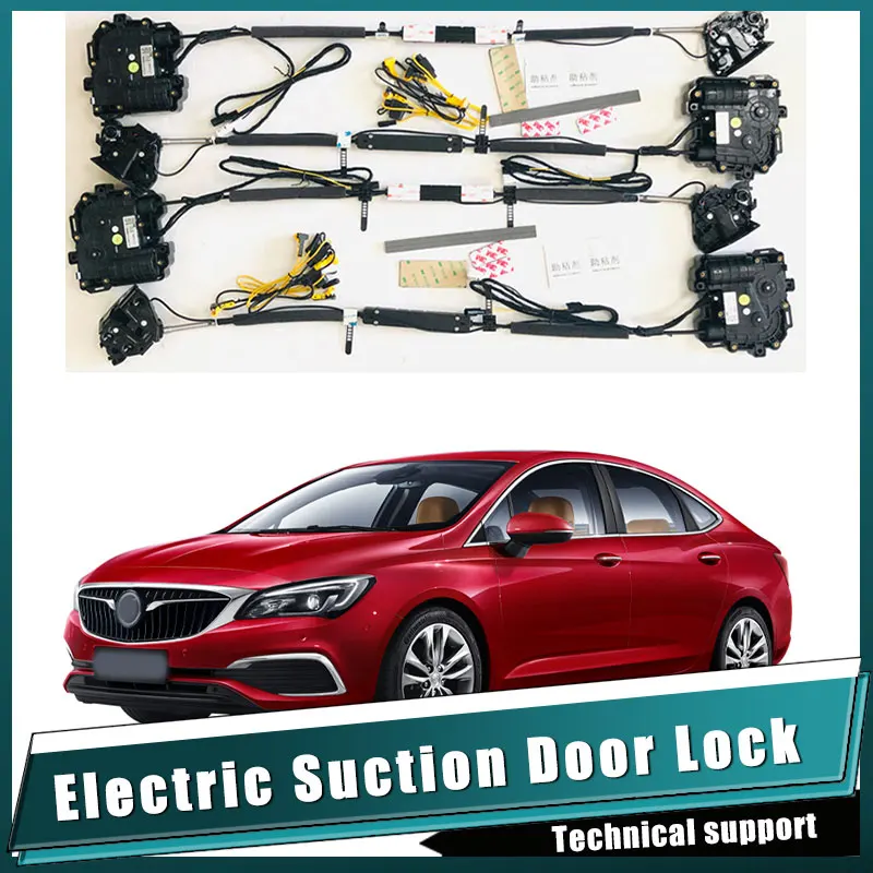 

For Buick Verano 2019~2023 Car Soft Close Door Latch Pass Lock Actuator Auto Electric Absorption Suction Silence Closer