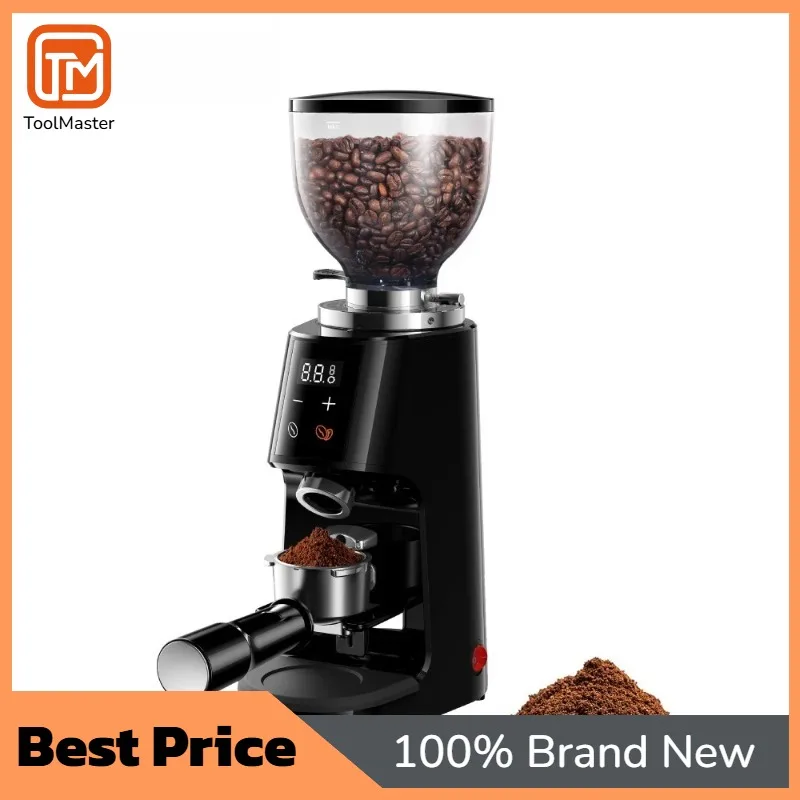 

[Hot Sale]Heavy Duty Cone Commercial Grinders Stainless Steel Burr Grinders Espresso Drips Pour On Electric Coffee Grinders