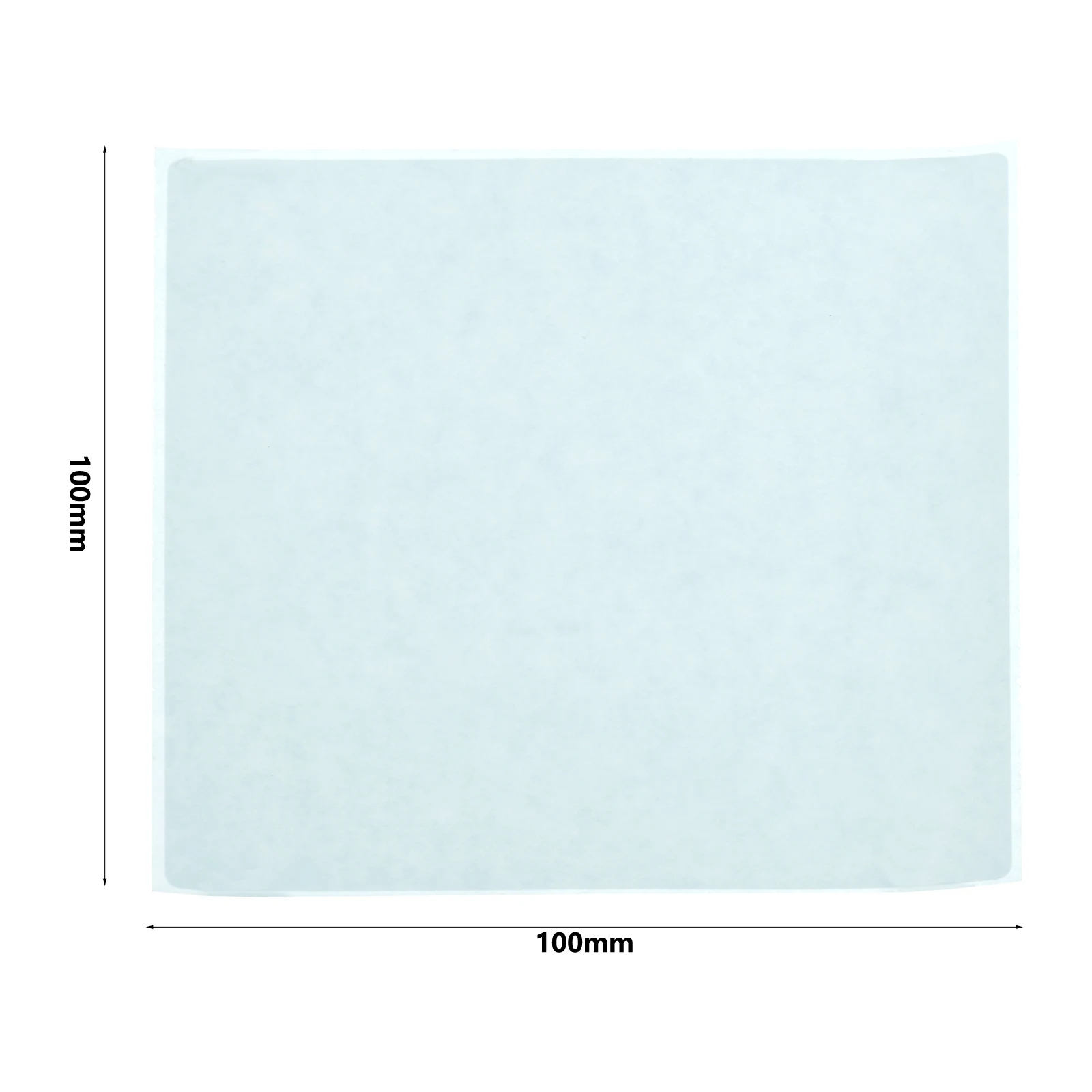 500 Sheets 100mm*100mm Foldable Express Printing Paper Oil-proof, Waterproof, Alcohol-proof, Scratch-proof Thermal Label Paper