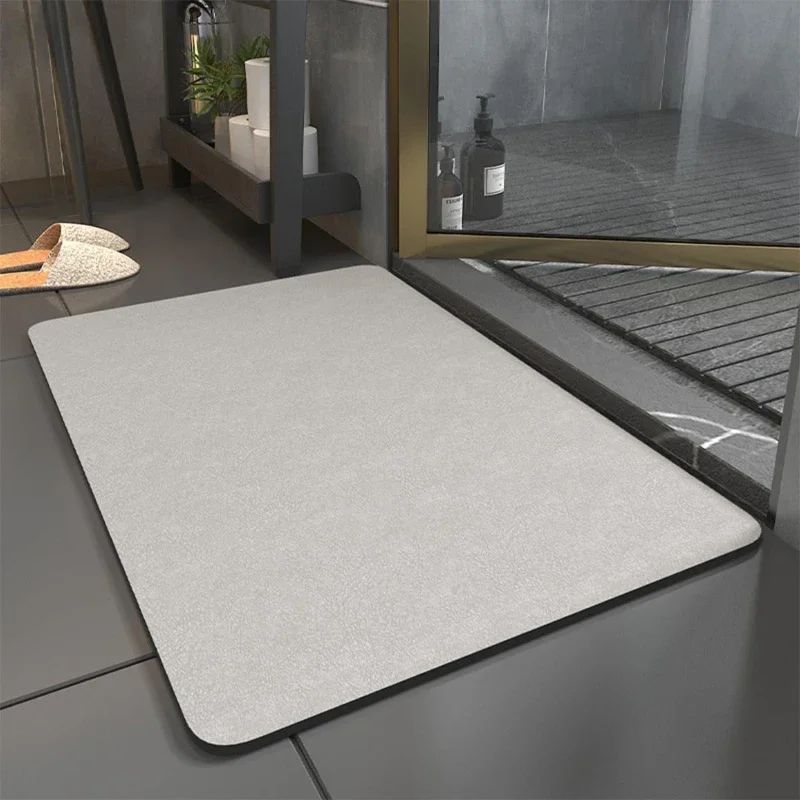 

Diatomaceous Earth Bath Mat|Quick Dry Bath Mat|Super Absorbent Bath Mat|Non Slip Bathroom Rugs(40×60cm) (Navy blue) Mat Bathmat
