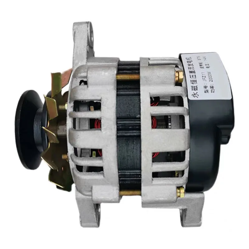 High-Power 2000W Agricultural Three-Wheel Tractor Generator 14V 28V Permanent Magnet DC Brushless for Farm Equipment