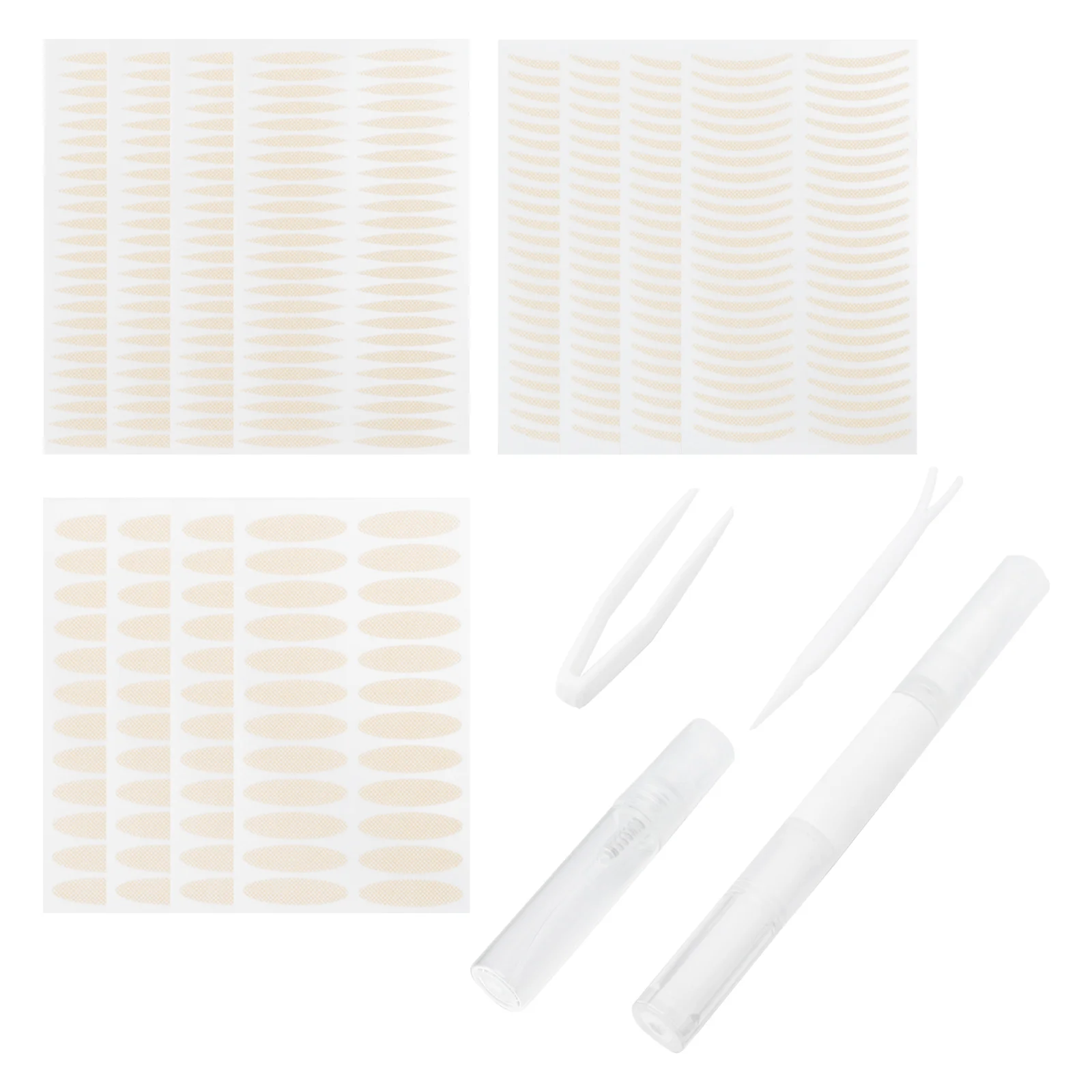 

Double Eyelid Sticker Set Tape Natural Paper Glue Lightweight Breathable Eye Makeup Tool Shaping Sticker Safe