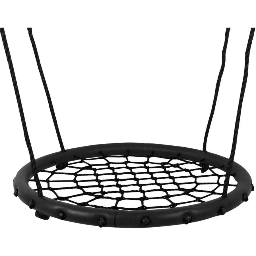 Disco gigante ninho web net árvore balanço corda pendurado assento conjunto resistente para jardim quintal ao ar livre adultos