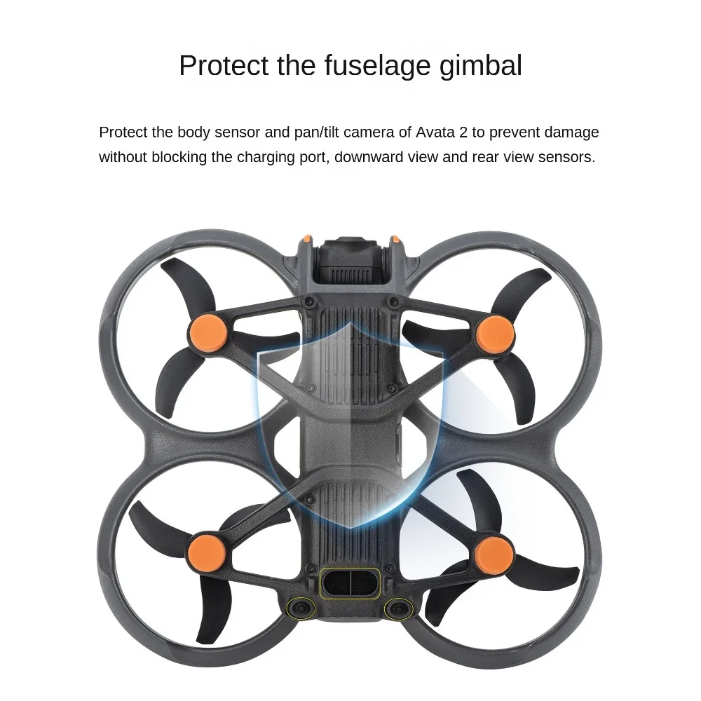 4 Stuks Nuttige Beschermende Rc Drone Voet Pads Siliconen Schokbestendig Landingsgestel Drone Accessoires Drone Voetmatten Voor Dji Avata2