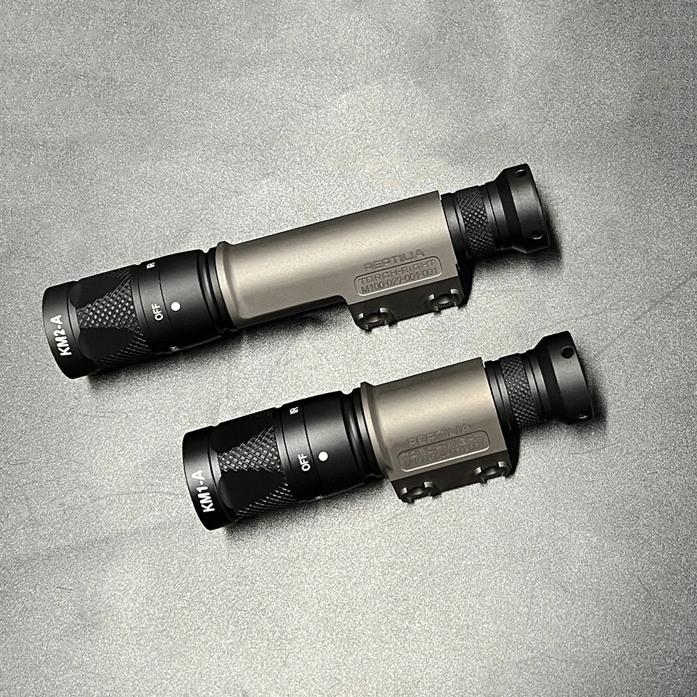 Scout Light Body Mount Flashlight Tactical Accessories for M300 M600 Series Weaponlight Aluminum Fits 16340 Battery