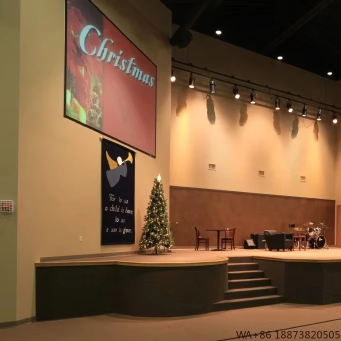 LED Display Cob P0.7 P0.9 P1.2 P1.5 Ultra Thin Screen 16:9 8K Indoor Curved Pantalla Video Wall for Home Cinema