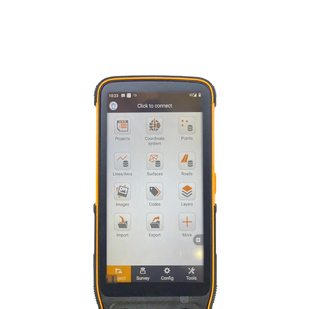 Software GNSS RTK Raccolta dati Programma APP Rilievo sul campo Software sistema operativo Android Landstar8 per rilevamento terrestre CHC Gps Rtk