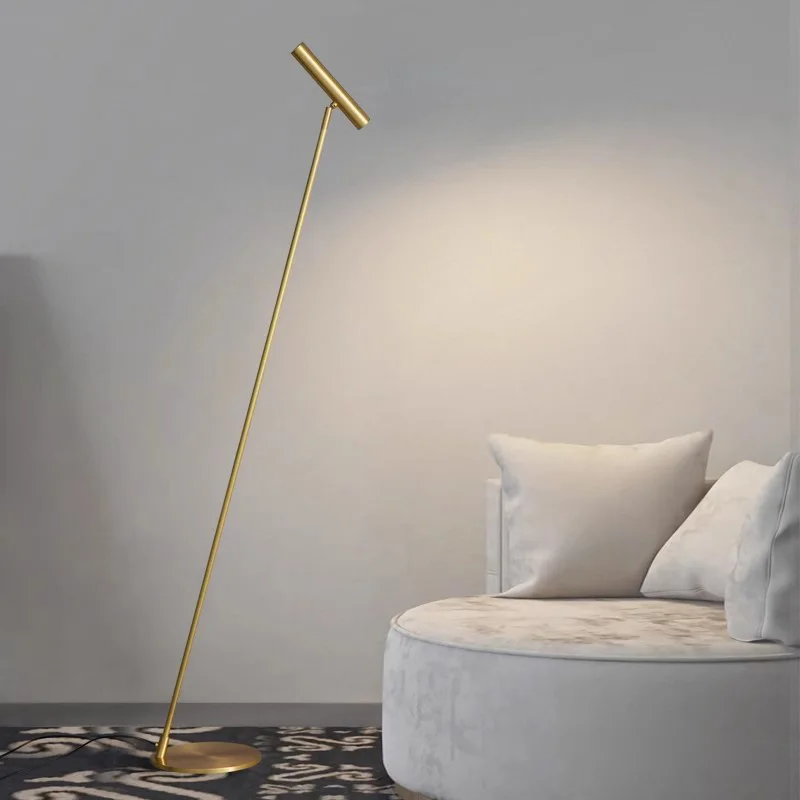 Modern Simple Design Long Arm Floor Lamp Art Decoration Lighting Besides Sofa Indoor Floor Lighting Creative Reading Lamp