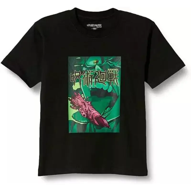 Key Visual Kids S/S TShirt 60. Black 150 Size Jujutsu Kaisen