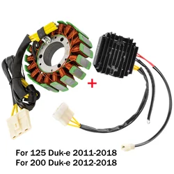 DUKE125 Duke200 Regulator Rectifier Magneto Engine Stator Generator Coil Ignition Stator Coil For K-TM DU-KE 125 200 2012-2018