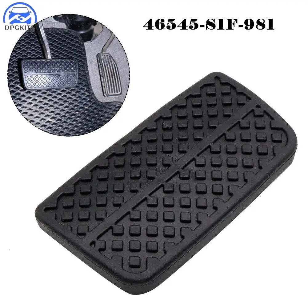 DPGKITS 1Pcs Brake Pedal Pad Cover Rubber Fit For Honda Fit Jazz Insight City 46545-S1F-981 Dropshipping Wholesale Accessories
