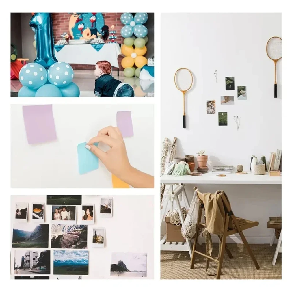 100 szt. Okrągłe Dwustronne Taśmy Klejące Kropki Mocne Akrylowe Naklejki do DIY Scrapbookingu Produkcji Rękodzieła Podkładka Mocująca