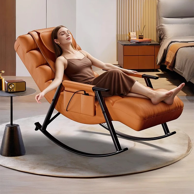 

Relax Rocking Living Room Chairs Mobile Bedroom Gaming Luxury Chairs Designer Reading Comfortable Sillon Chinese Style Furniture