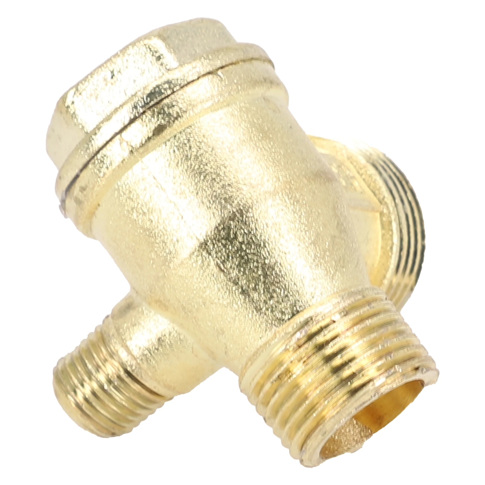 10/16/20mm 3-way Air Compressor Check Valve Zinc Alloy Check Valve Connector Pipe Fittings Air Compressor Part Accessories