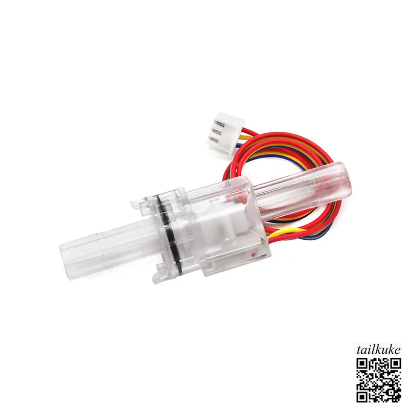 

Прозрачный визуальный расходомер, датчик потока для диспенсеров воды/кофемашин, 3-точечный быстроразъемный соединитель 0.2~12 л/мин