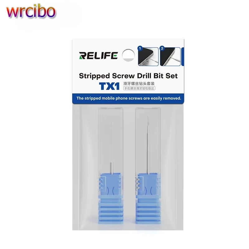 

RELIFE TX1 Сверло для пирсинга и скольжения из сплава, быстро удаляет скользящие винты, не повреждают инструмент для ремонта телефона в рамке