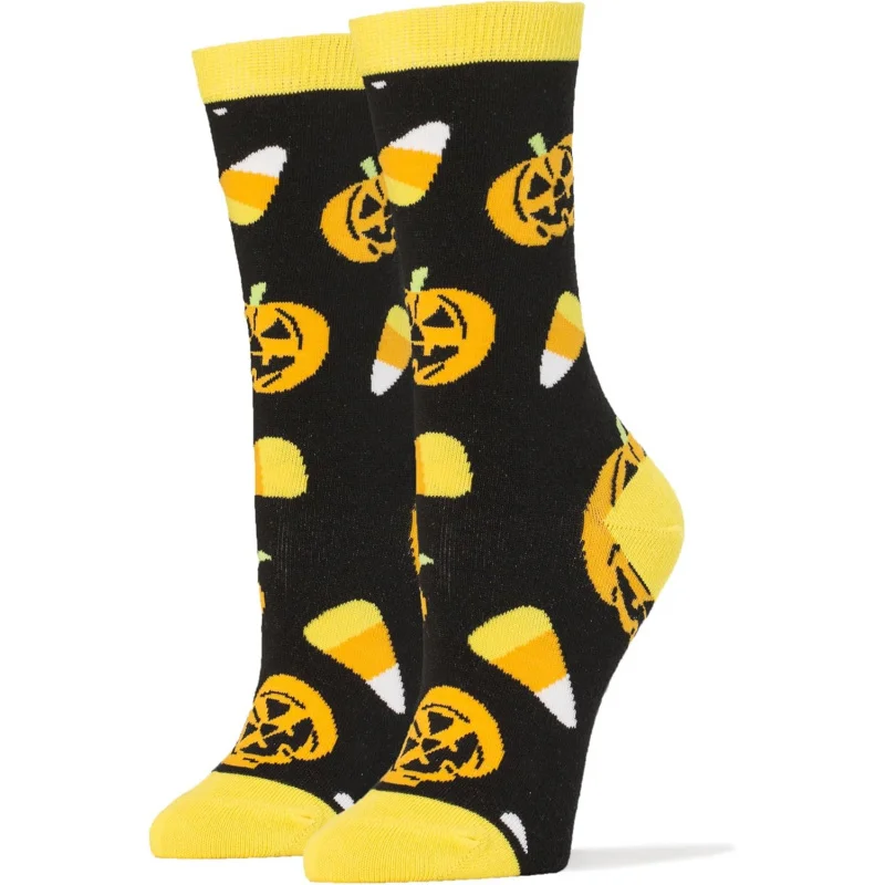 

Halloween Men's and Women's Novel Mid Socks Fun, Weird, Crazy, Cool, Casual Socks