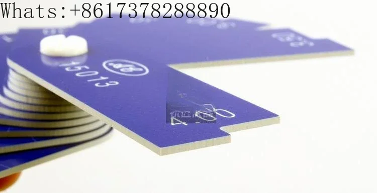 Plastic surface differential ruler/step  ruler/segment differential ruler /0-4MM13/17 pieces/JST-SG17▽in automobile industry