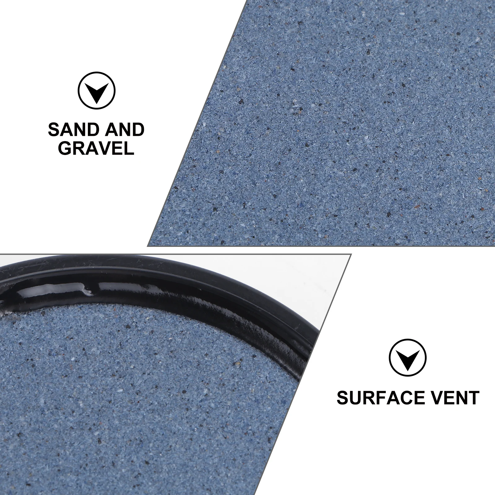 

1pc Air Stone Disc High Temperature For Aquarium Fish Tank Bubble Diffuser Oxygenation Reusable Strong Durable