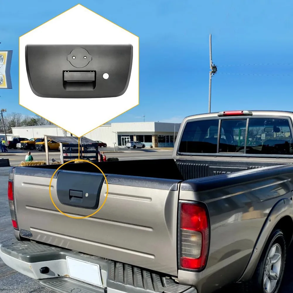 90606VK00A 906068Z400 For Nissan Frontier NP300 D22 2001–2004 2.4L 3.3L Rear Tailgate Handle Bezel Cover Back Door Accessories