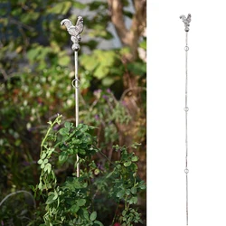 Metal Plant Support Garden Stakes For DIY Trellis Fence Balcony Patio Backyard Decoration