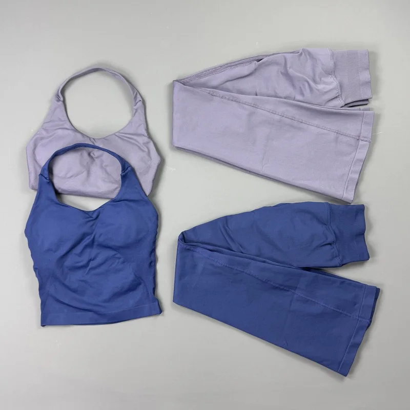 2piece Sports Set Women Long Sports Tank Sculpt Bootcut Yoga Pants High Stretch Butt Lift Tummy Control Gym Pilates Workout Suit