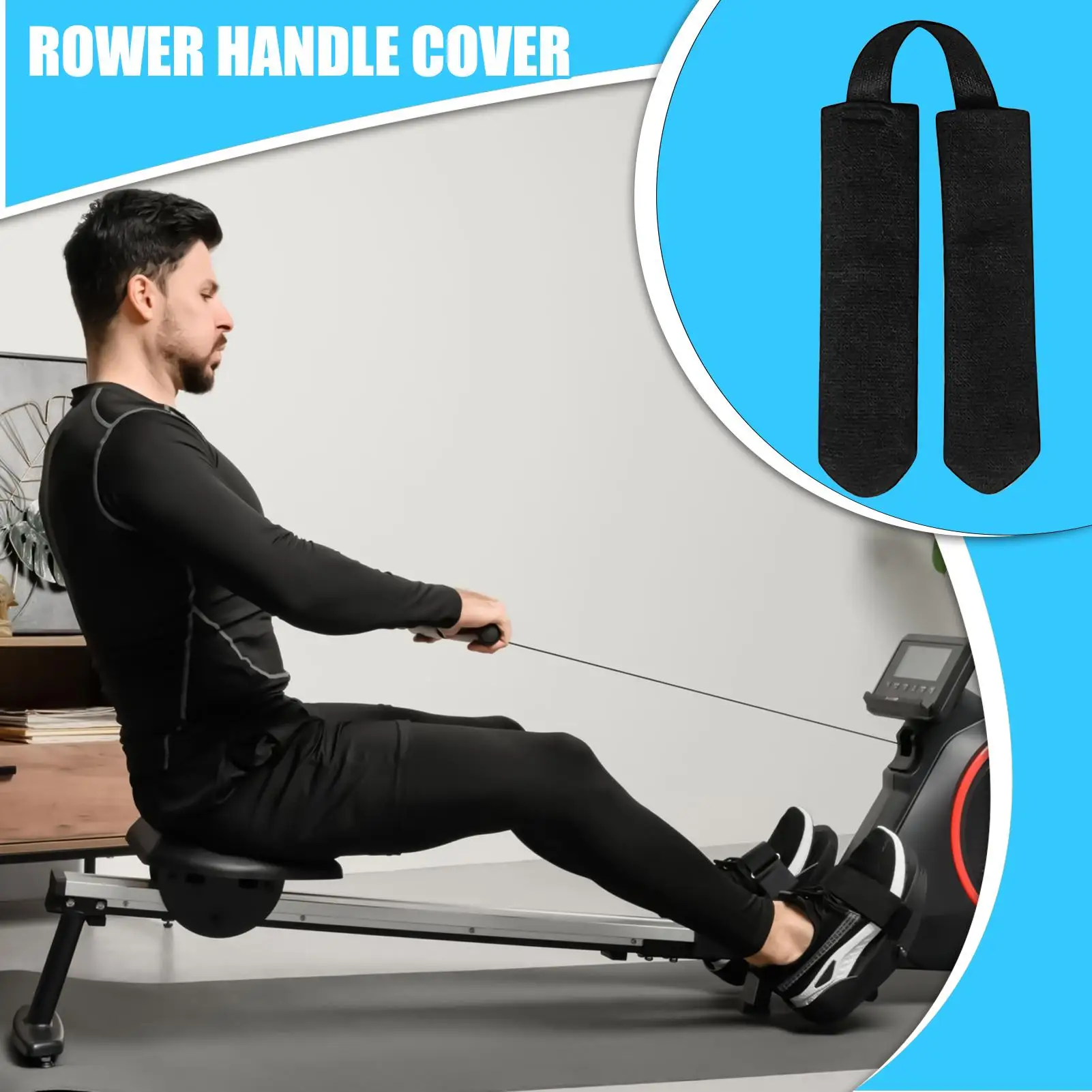 Rower Grip Padding Sock Breathable Rower Grip Wrap Exercise Parts & Accessories For Outdoor Sports Entertainment Fitness