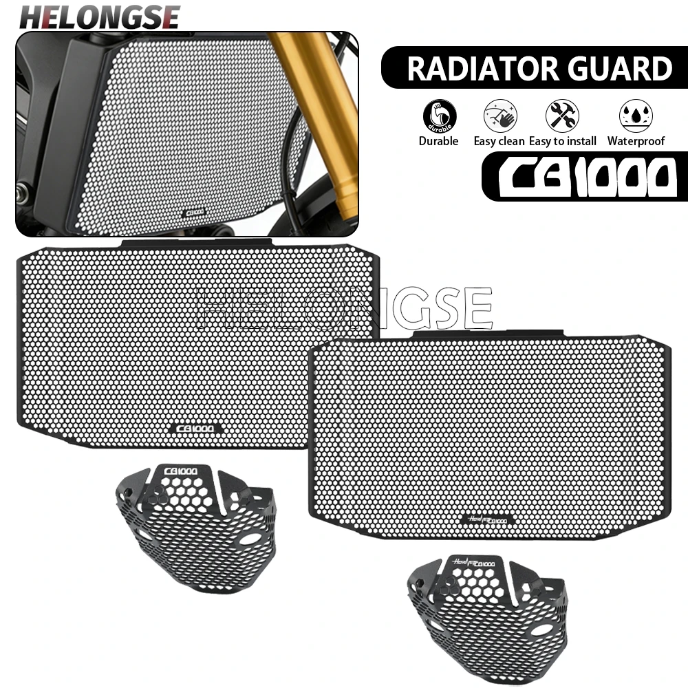 2027 Motorcycle Accessories Radiator Guard Grille Cover HELONGSE For Honda CB1000 Hornet 2024 2025 2026 CB 1000 Hornet 1000 SP