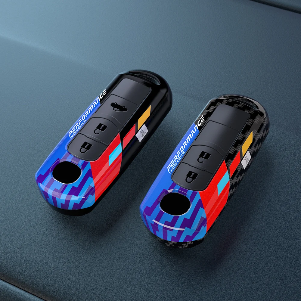 Fashion New ABS Car Key Protective Cover For Mazda 2 3 6 Atenza Axela Demio CX-5 CX5 CX-3 CX7 CX-9 2015 2016 2017 2018 2019