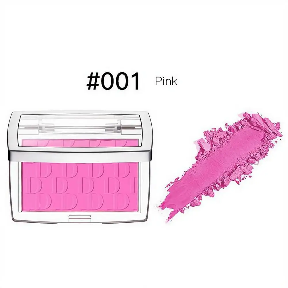 Matte Embossed Rosy Blusher High Pigmented Face Contouring Makeup_voghion.com