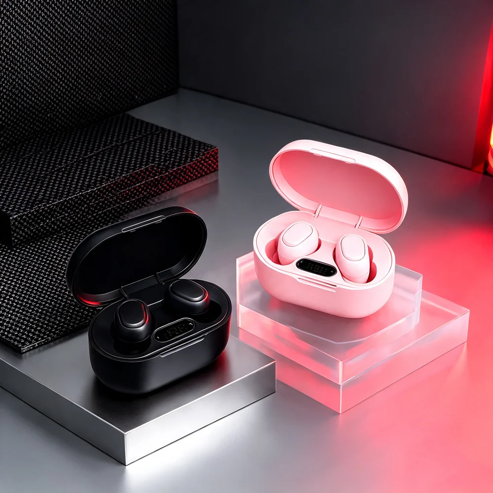 TWS Wireless Bluetooth Headphones Fone Bluetooth Earbuds Premium Bluetooth Headphones Offer Exceptional Build Quality and Finish