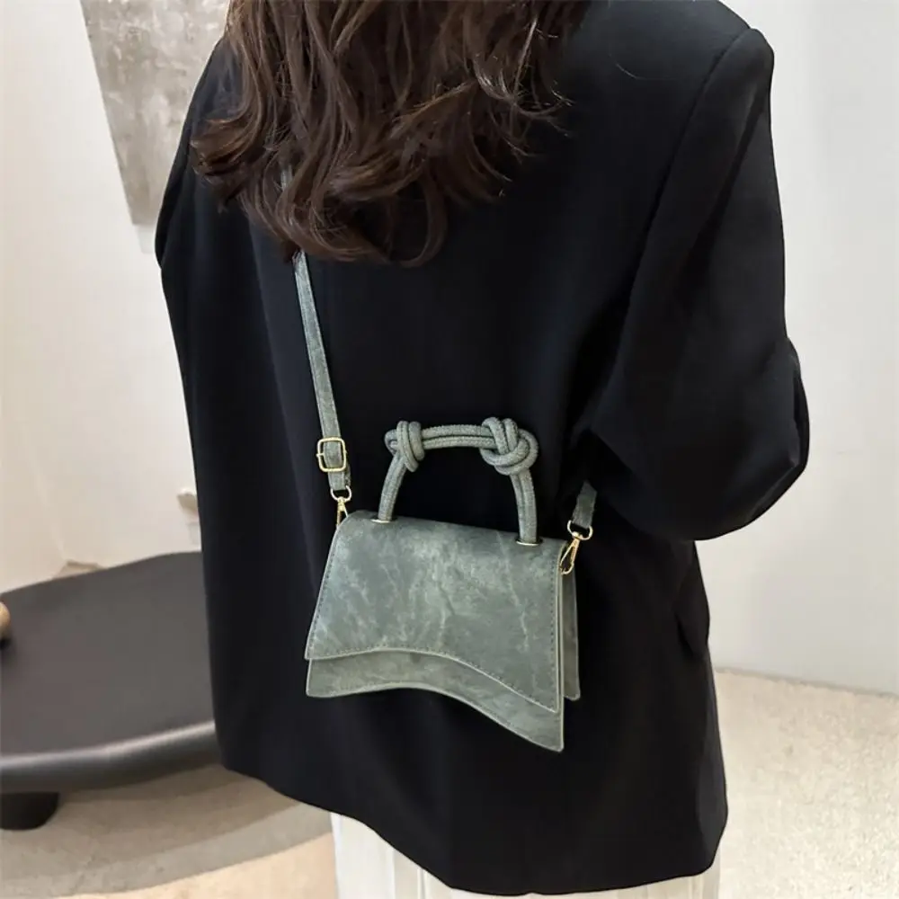 

High Quality Pu Leather Crossbody Bags Square Solid Color Handbag Large Capacity Shoulder Bag Women Girls