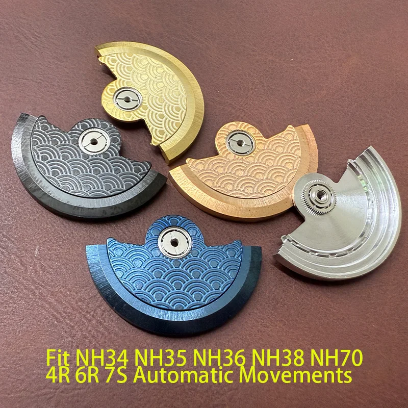 Orologio meccanico Movimento Orologio Componente Rotore automatico del martello Adatto per NH34 NH35 NH36 NH38 NH70 4R 6R 7S Movimento Parti di orologi