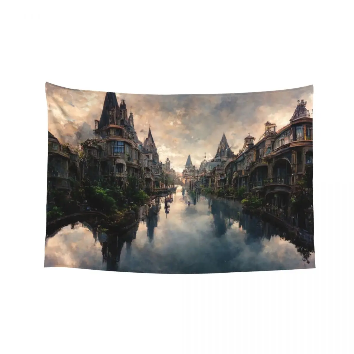 

The majestic city is Rivendell. Tapestry Japanese Room Decor Anime Decor Decorations For Your Bedroom Wall Deco Tapestry