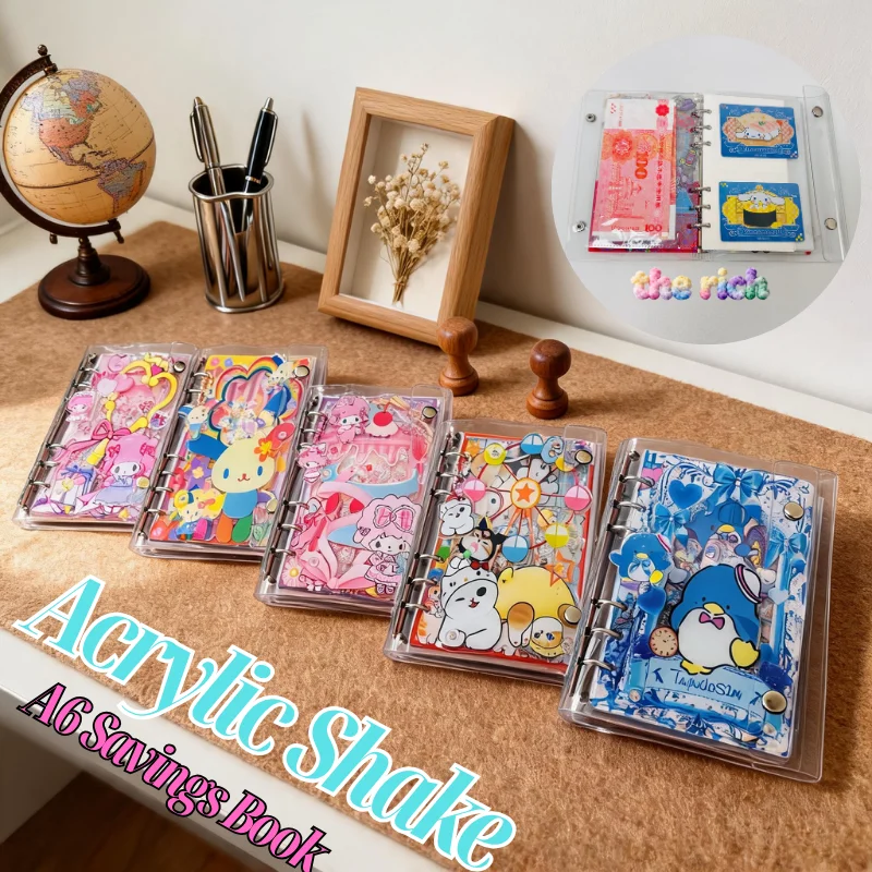 Acrylic, Shake Book A6 Savings Book, Rustle, Fashion, Collectibles, Bills, Ticket Holders, Home, Friends, Creativity, Gifts
