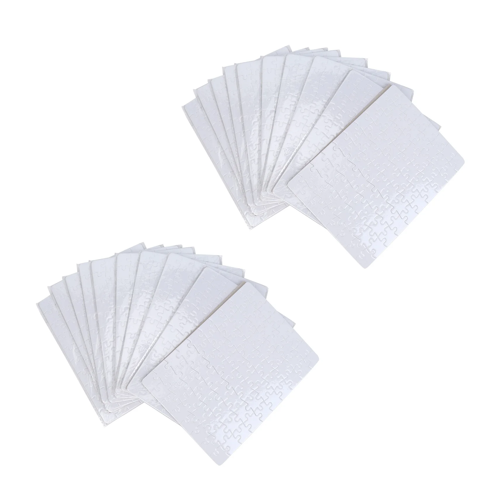CYGJ-Sublimation Blank Puzzle 20Pcs/Lot DIY Craft A5 Jigsaw Puzzle For Sublimation Ink Transfer
